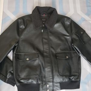 Adam Levine  XL Black Faux Leather Jacket